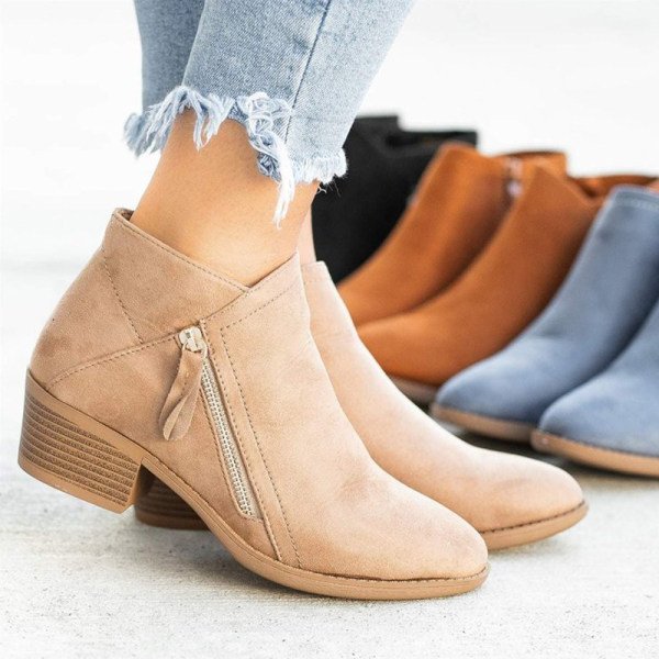 Zelina™ Low Heel Boots