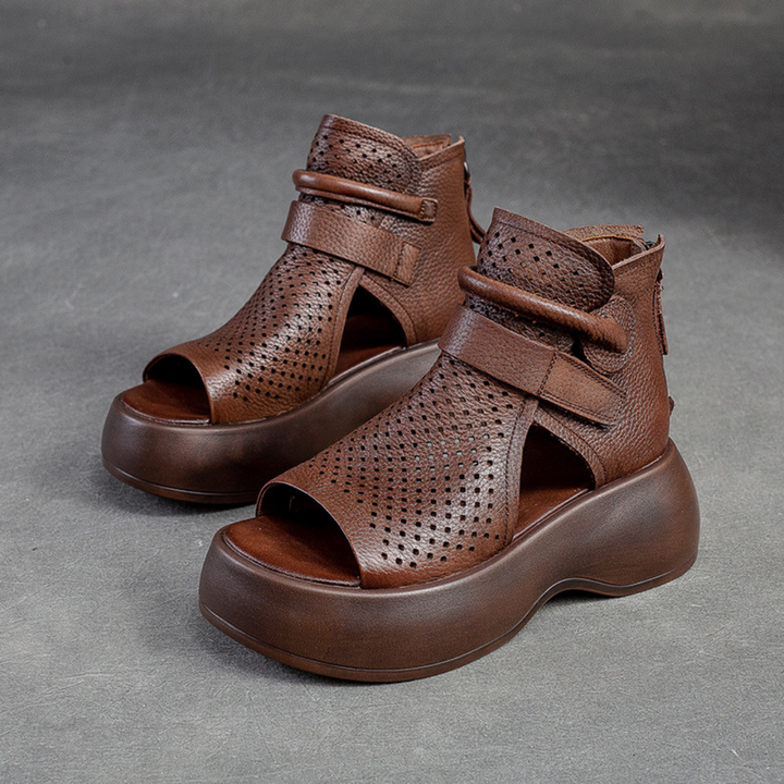 Leonne | Orthopedic Leather Sandals