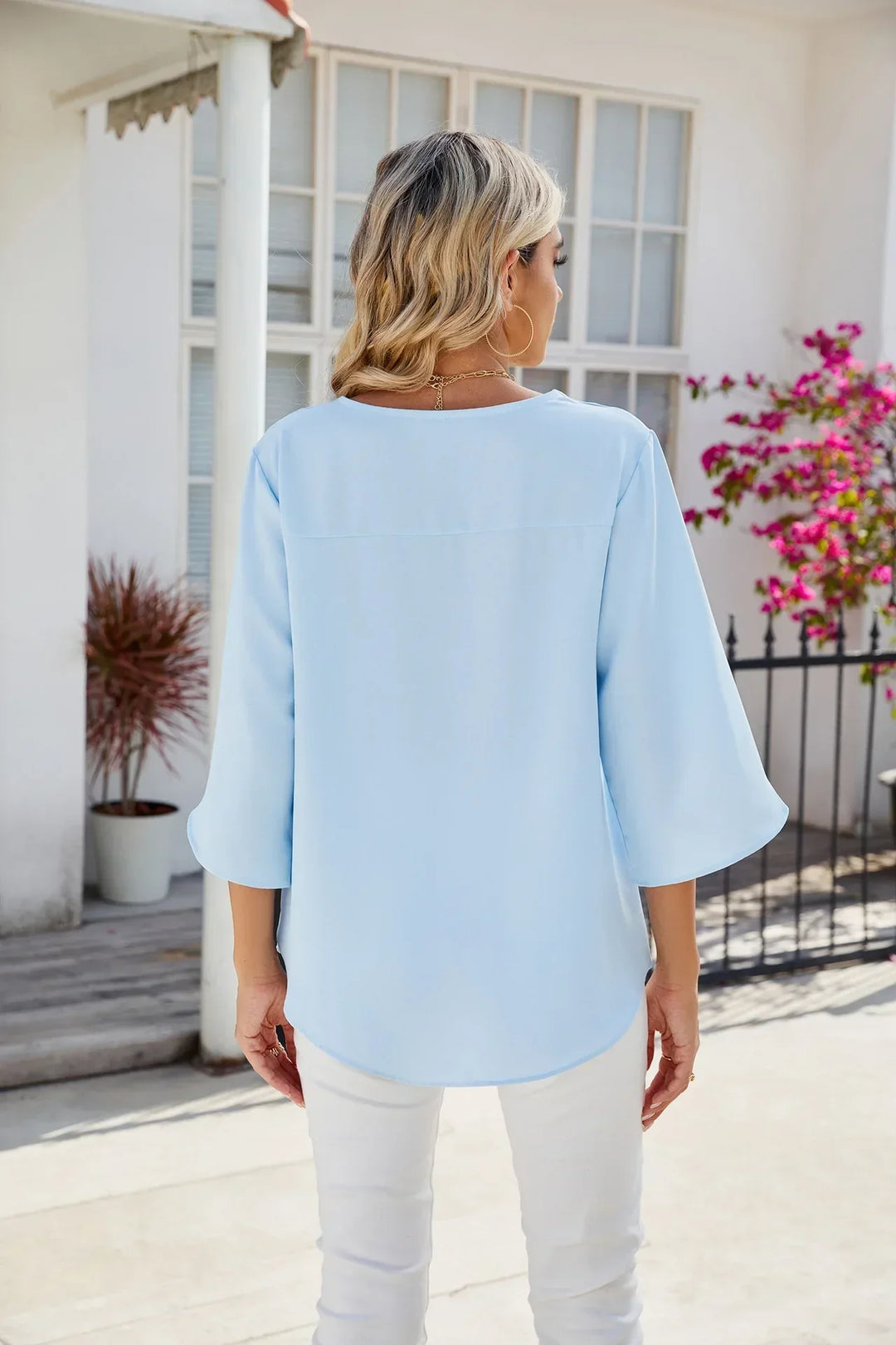 Sarah | V neck blouse