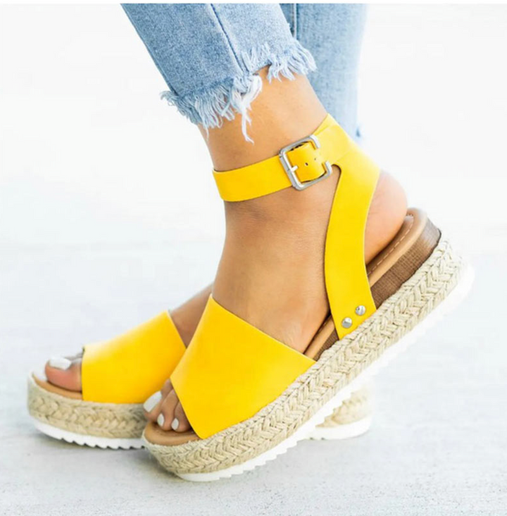 Wedge sandals