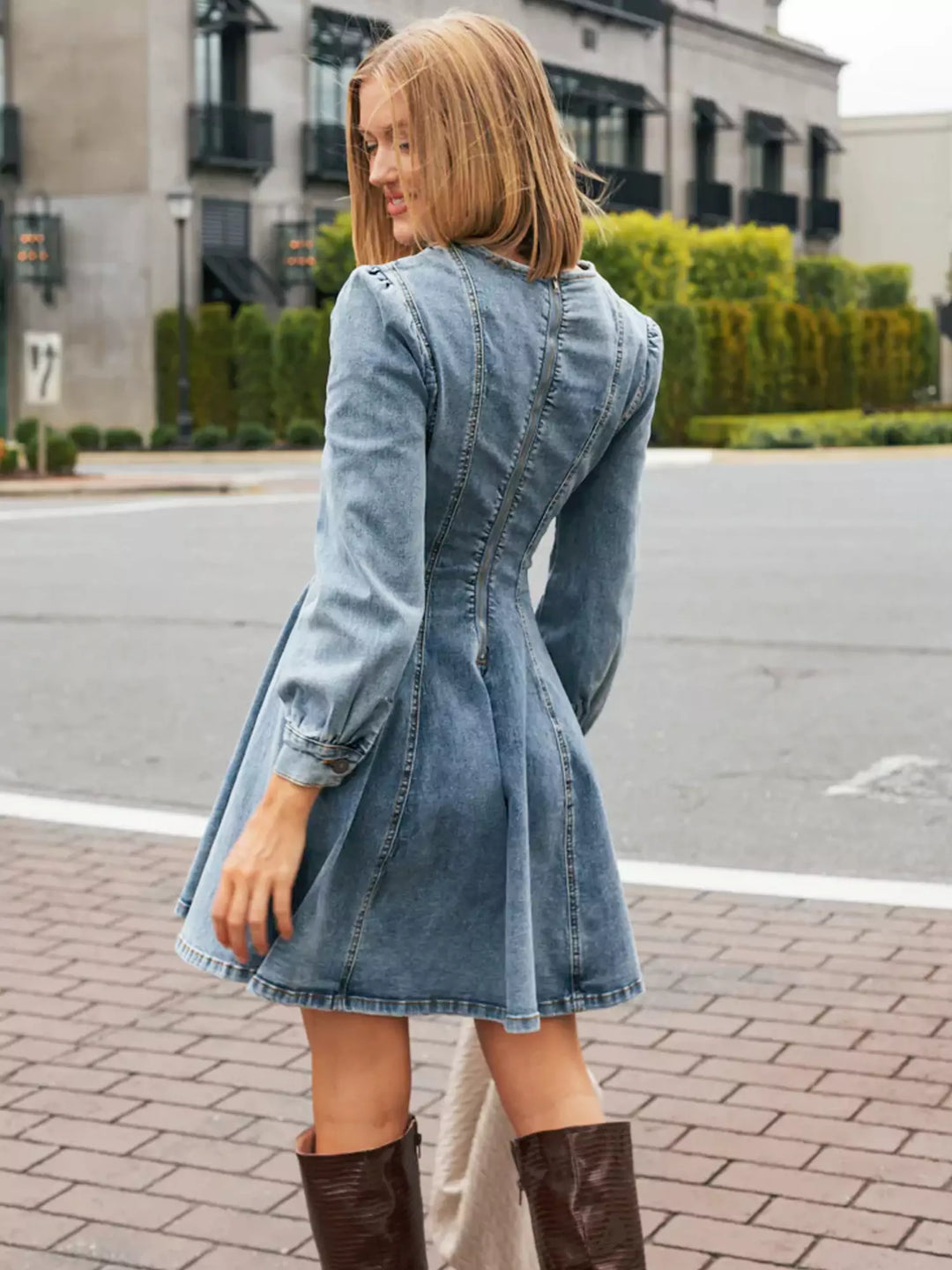 Sofie | denim dress