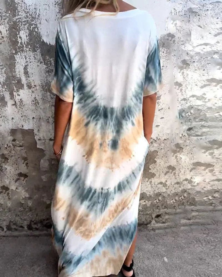 Masie | Boho-Chic Tie-Dye Sundress