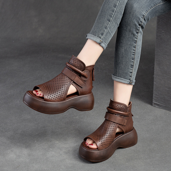 Leonne | Orthopedic Leather Sandals