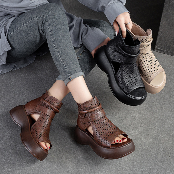 Leonne | Orthopedic Leather Sandals