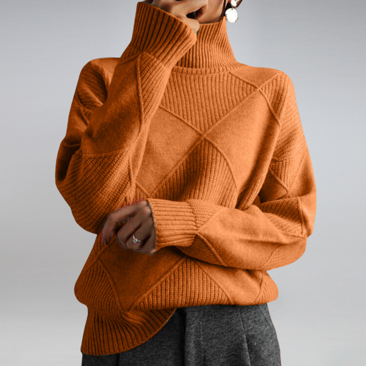 Amalia - soft cashmere turtleneck sweater