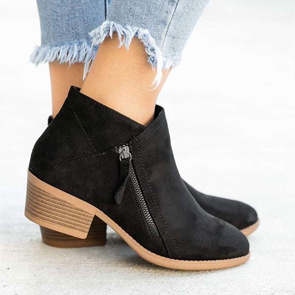 Zelina™ Low Heel Boots