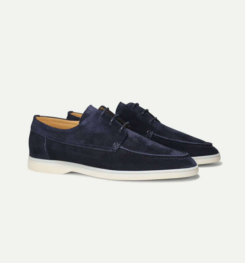 Aristo | lace-up suede moccasins