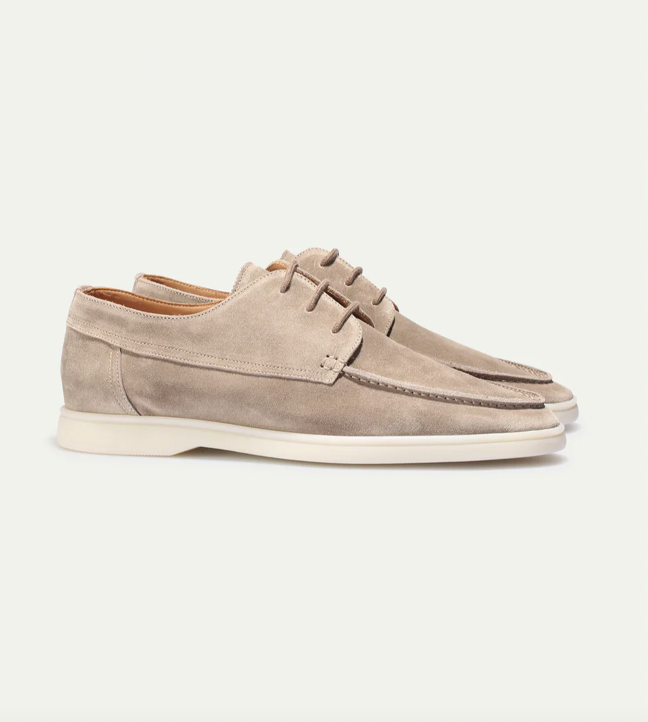 Aristo | lace-up suede moccasins