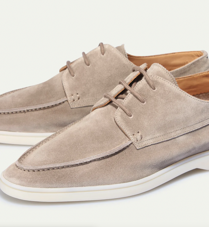 Aristo | lace-up suede moccasins