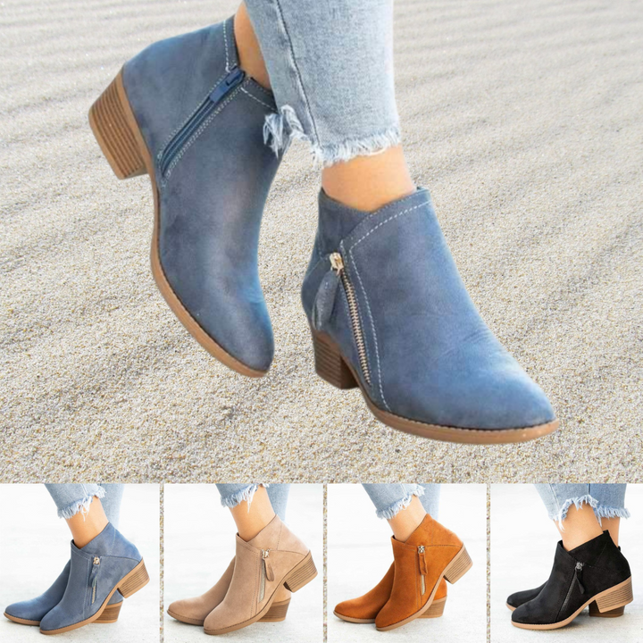 Zelina™ Low Heel Boots