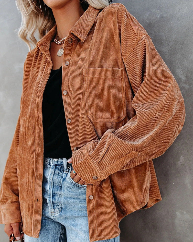 Bruna | Vintage Corduroy Shirt