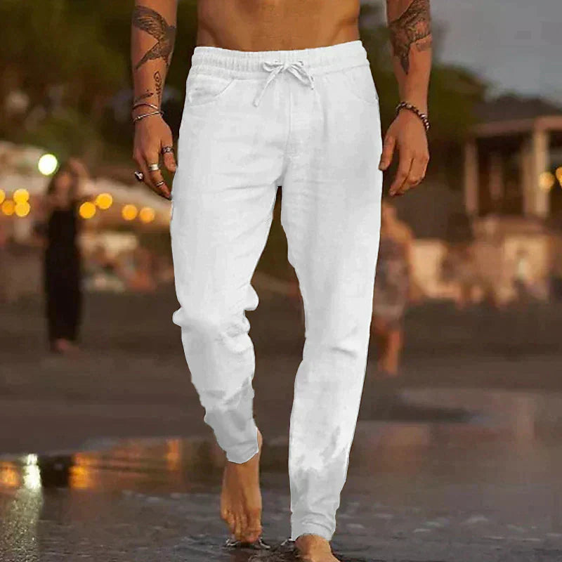 Alvin | Men's Casual Cotton Linen Pants