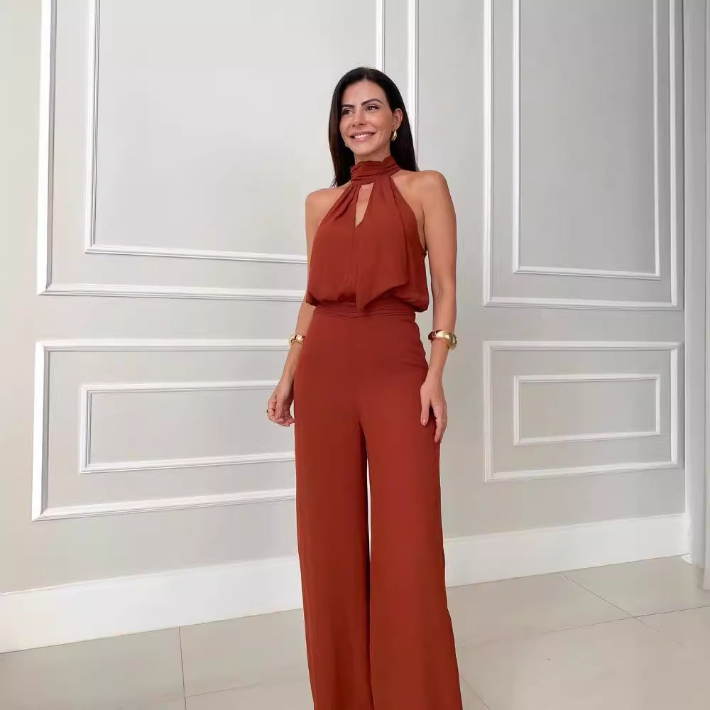 Beaudine | Jumpsuit mit Rundhalsausschnitt