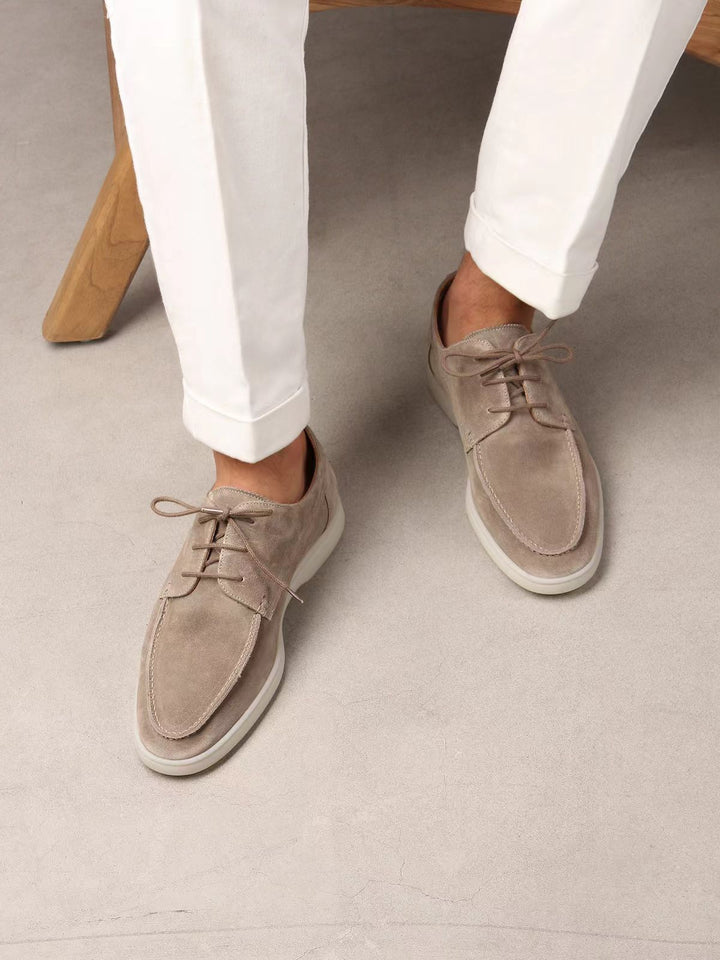 Aristo | lace-up suede moccasins