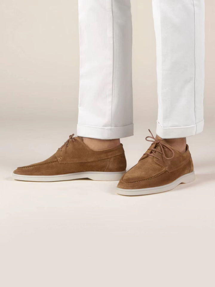 Aristo | lace-up suede moccasins