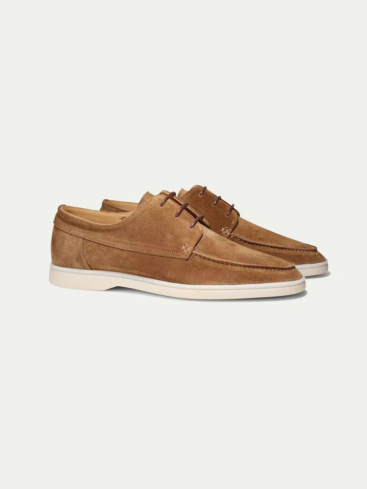 Aristo | lace-up suede moccasins