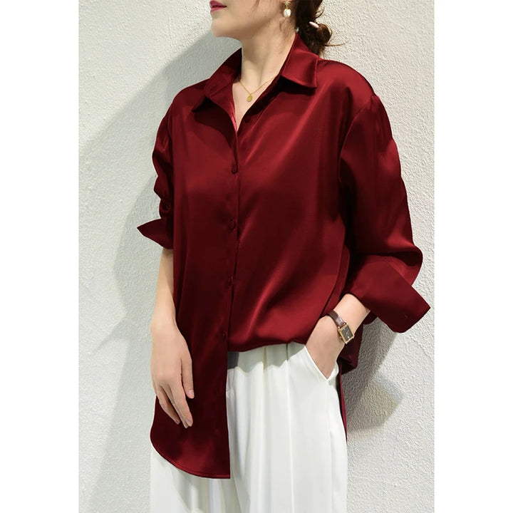 Sacha - Satin blouse