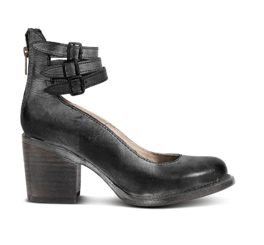 Norla™ - Vegetable leather heeled shoes