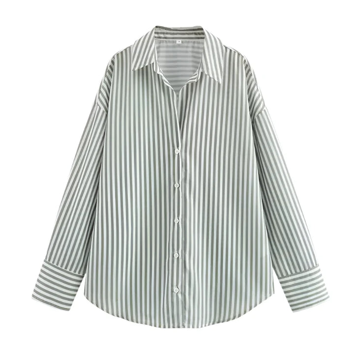 Lily | Chic Striped Loose Blouses