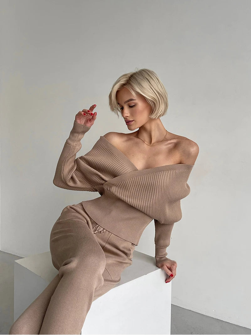 Carin - Sexy off shoulder set