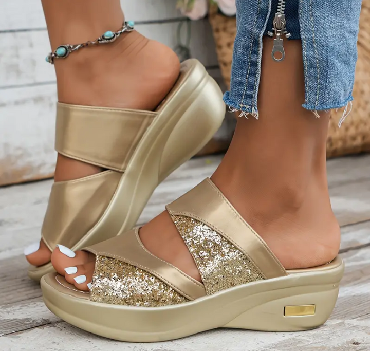 Stessil-Women's Wedge and Platform Sandals