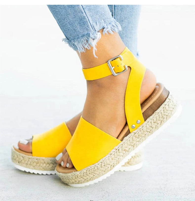 Wedge sandals