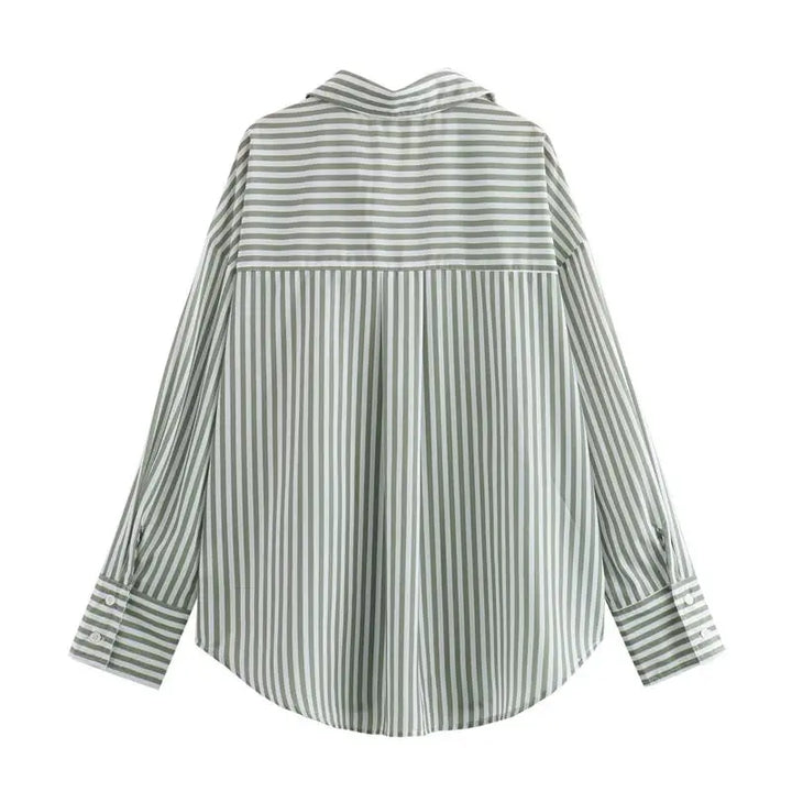 Lily | Chic Striped Loose Blouses