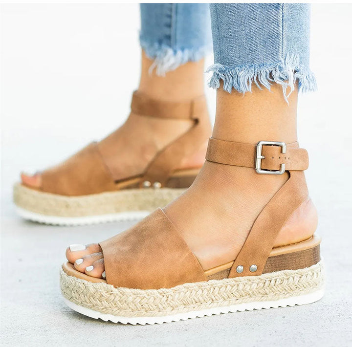 Wedge sandals