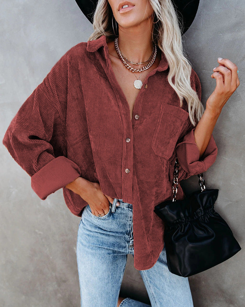 Bruna | Vintage Corduroy Shirt