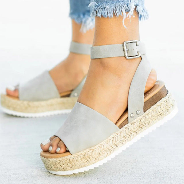 Wedge sandals