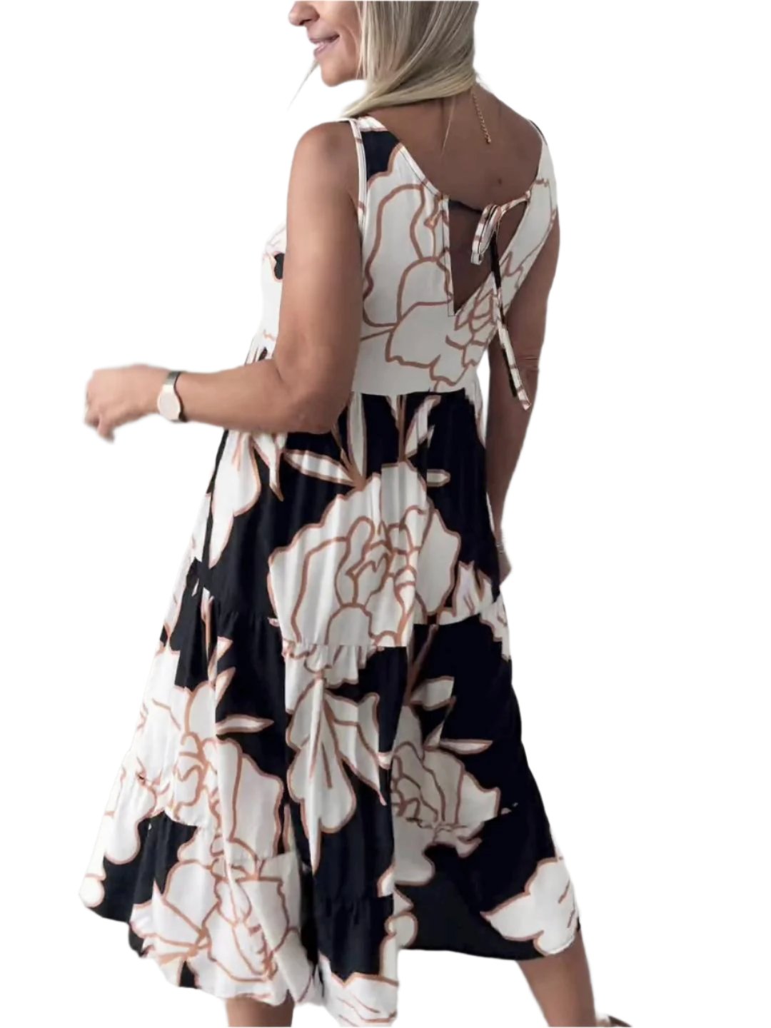 Aveline™ | Elegant dress with floral print