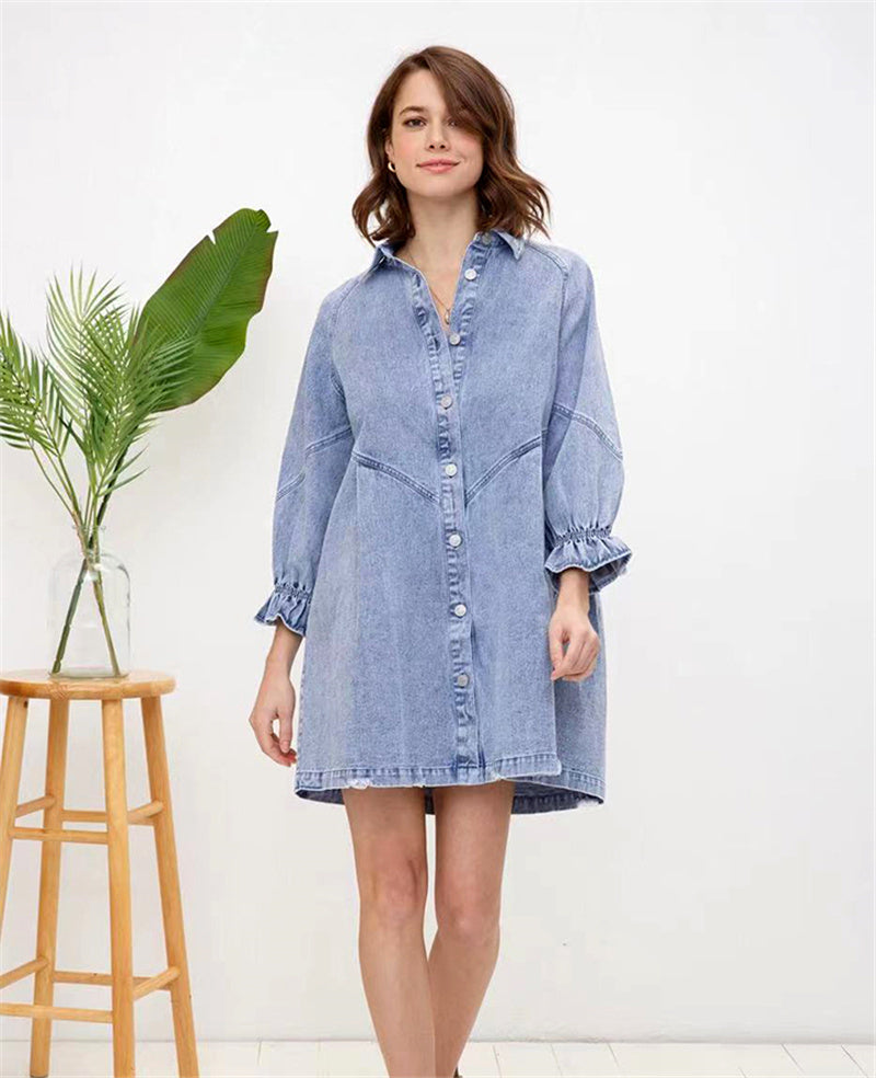 Lynn | Denim Dress