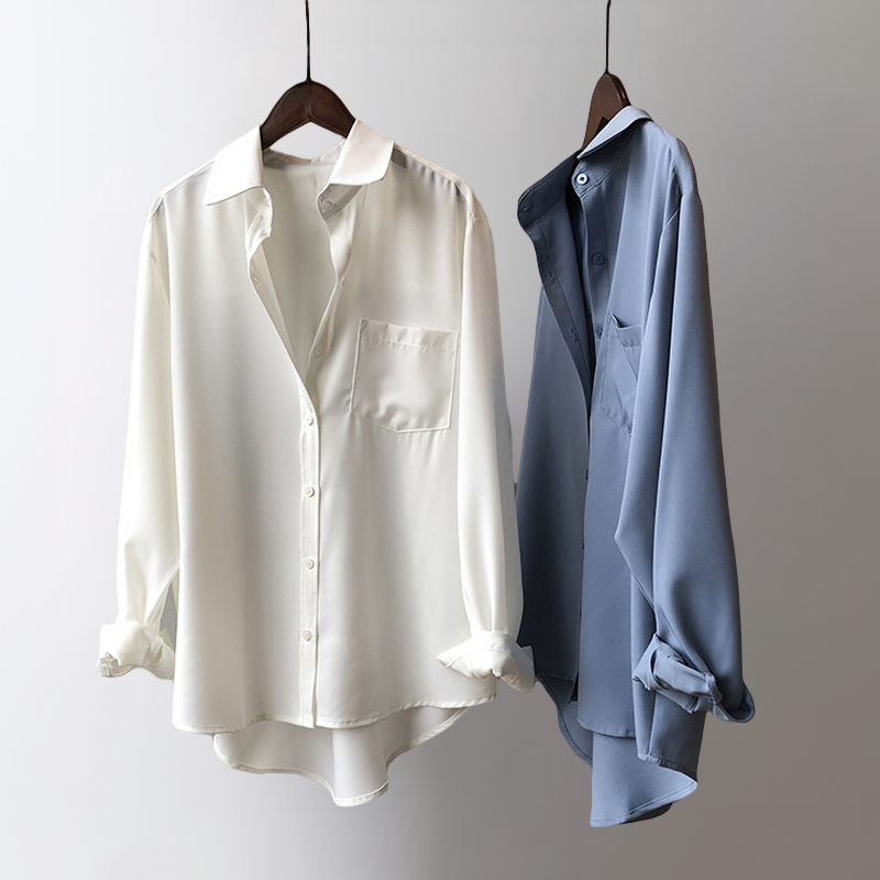 REVÊRIE LOTUS™ SATIN BLOUSE