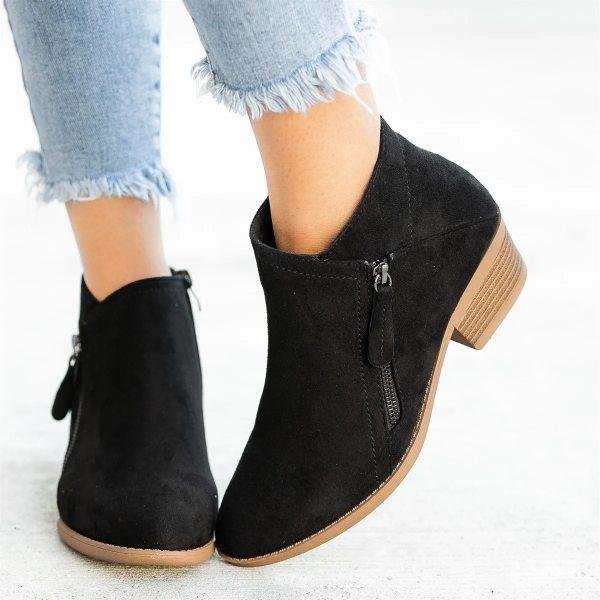 Zelina™ Low Heel Boots