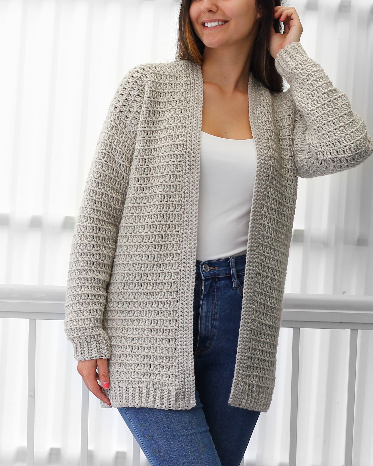 Geneve - Crochet pattern cardigan – Jane-Sydney