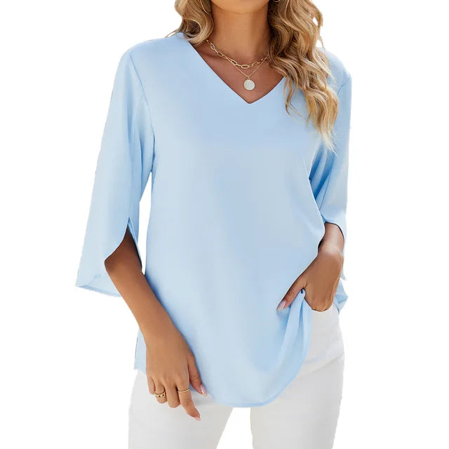 Sarah | V neck blouse