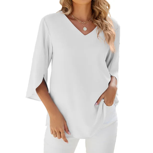 Sarah | V neck blouse