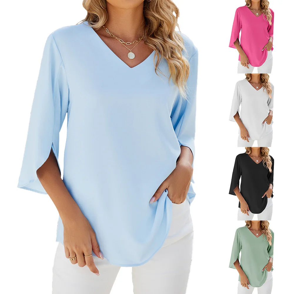 Sarah | V neck blouse