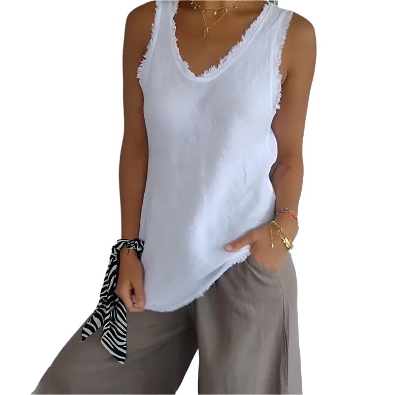 Nore™ Linen Tank Top