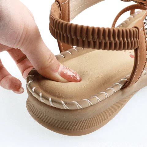 Samantha™ | Orthopedic Bohemian Elastic Strap Sandals