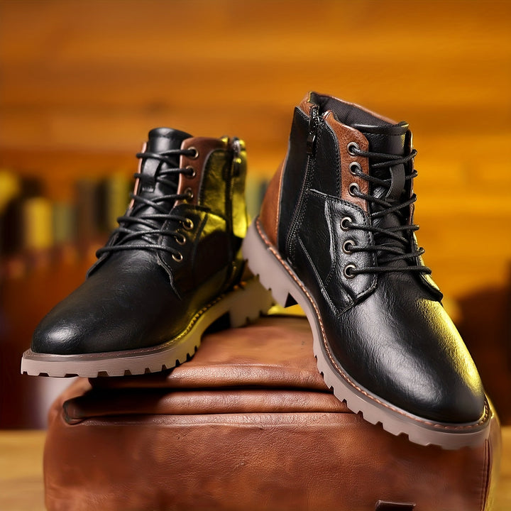 Mats® - Zipped leather boots