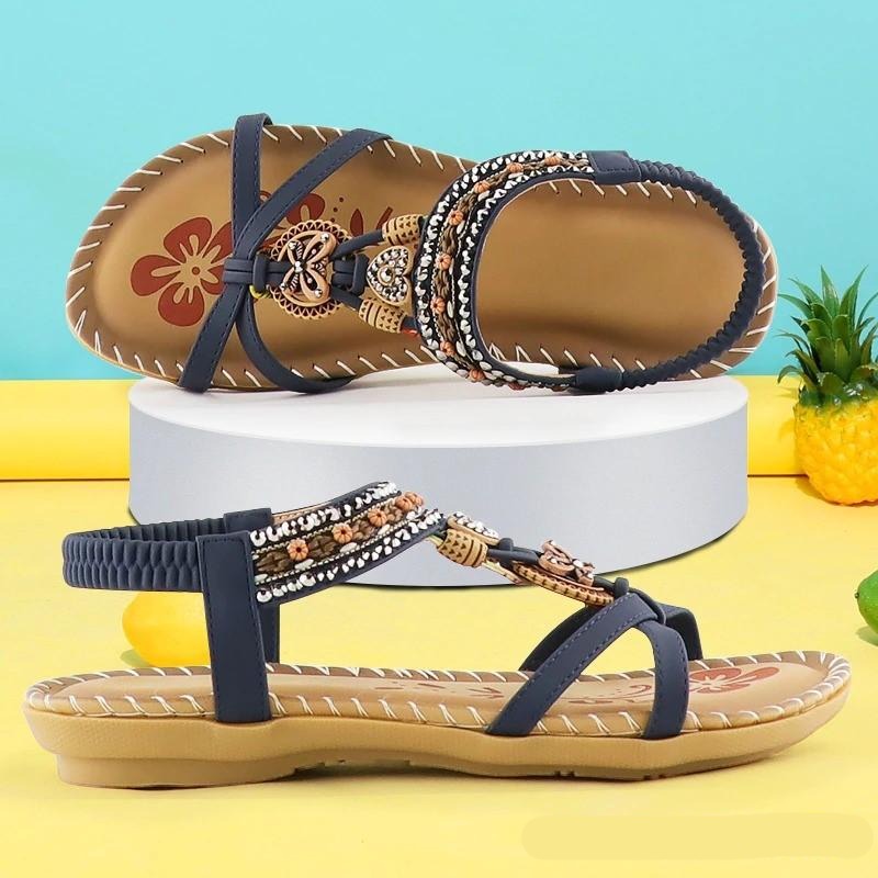 Samantha™ | Orthopedic Bohemian Elastic Strap Sandals